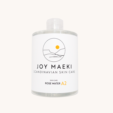 Joy Maeki rauhoittava ruusuvesi sokeroinnin jälkeen